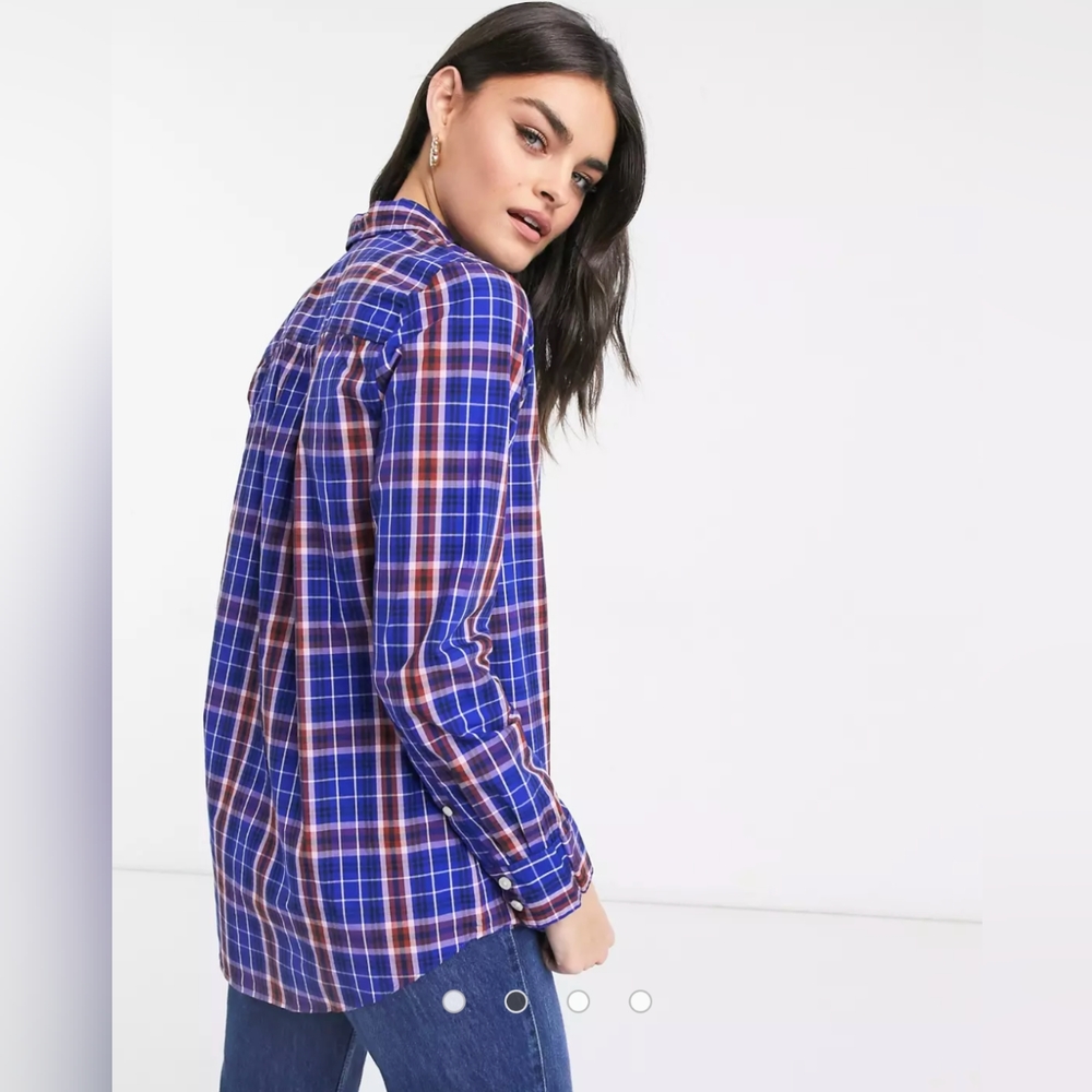 J. Crew plaid shirt